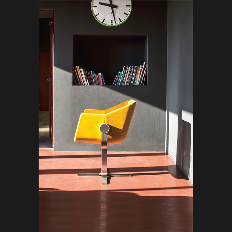 Modern Leisure Indoor Swivel Lounge Chair Leather Home Furniture for Dining Living Room Factory Wholesale Cheap Rest Chair