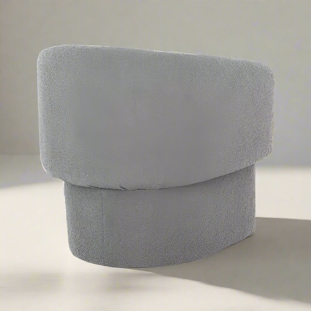 Contemporary Nordic Fabric Single Sofa Chair for Living Room, Bedroom, Hotel, and Club Reception Spaces