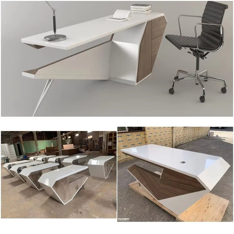 Executive Command | Modern Manager’s Office Desk – Sleek & Professional Design