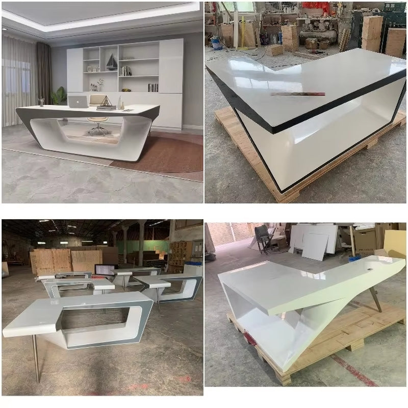 Executive Command | Modern Manager’s Office Desk – Sleek & Professional Design